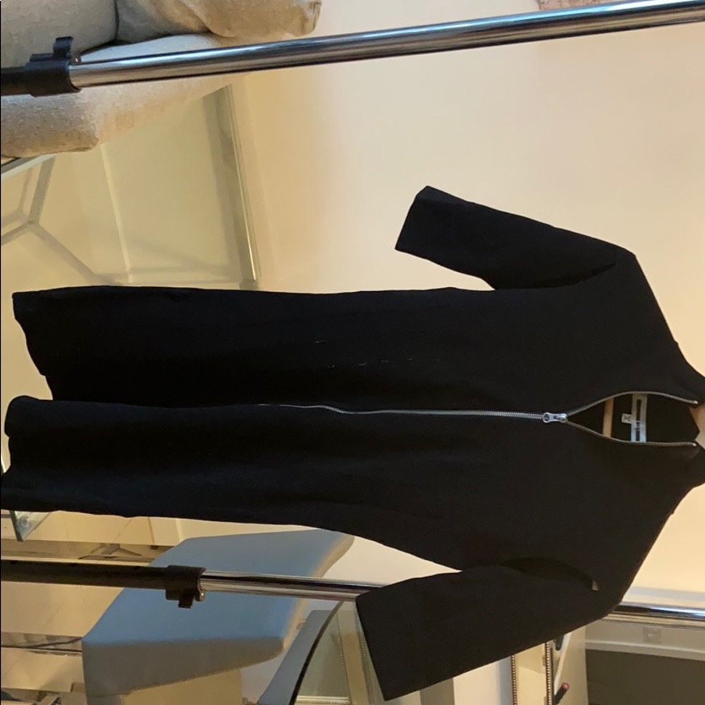 Mini black dress